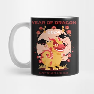 Happy Chinese New Year 2024, Year Of Dragon 2024 Gift For Kids Mug